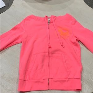 Pink zip up